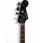 Used 2018 Fender Aerodyne Jazz Bass Black Electric Bass Guitar
