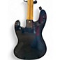 Used 2018 Fender Aerodyne Jazz Bass Black Electric Bass Guitar