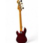 Used Fender P BASS RED Electric Bass Guitar