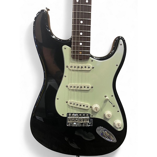 Used Fender VINTERA III EARLY 60S STRATOCASTER BLACK Solid Body Electric Guitar