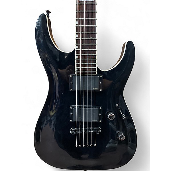 Used ESP MH 350NT Black Solid Body Electric Guitar