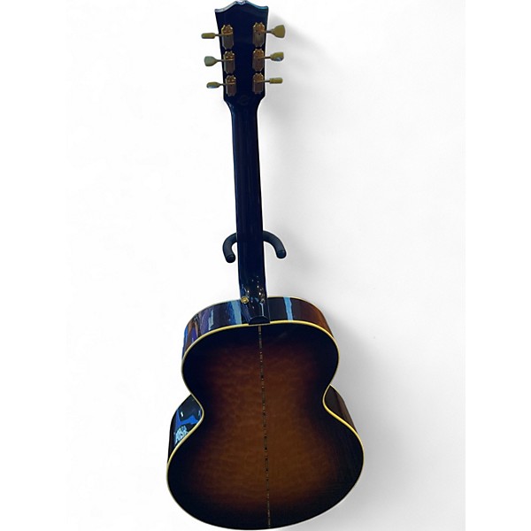 Used Gibson Quilt Custom 60th Anniversary J185 Sunburst Acoustic Electric Guitar
