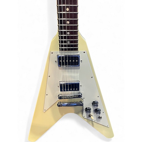 Used Gibson 120th Anniversary Flying V Classic White Solid Body Electric Guitar