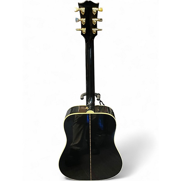 Used Gibson Custom Elvis Dove Black Acoustic Electric Guitar
