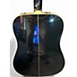 Used Gibson Custom Elvis Dove Black Acoustic Electric Guitar