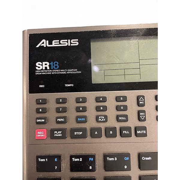 Used Alesis SR18 Drum Machine
