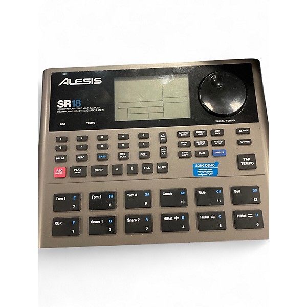 Used Alesis SR18 Drum Machine
