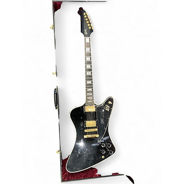 Used Gibson Firebird Custom Black Solid Body Electric Guitar