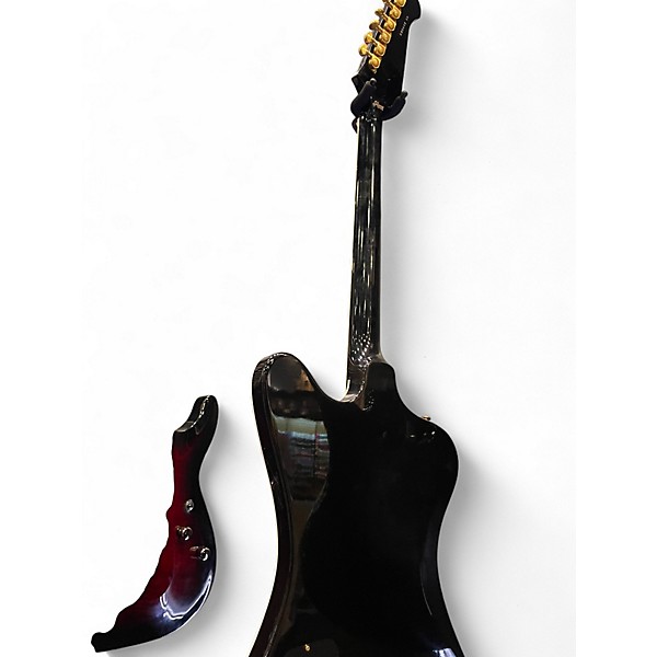 Used Gibson Firebird Custom Black Solid Body Electric Guitar