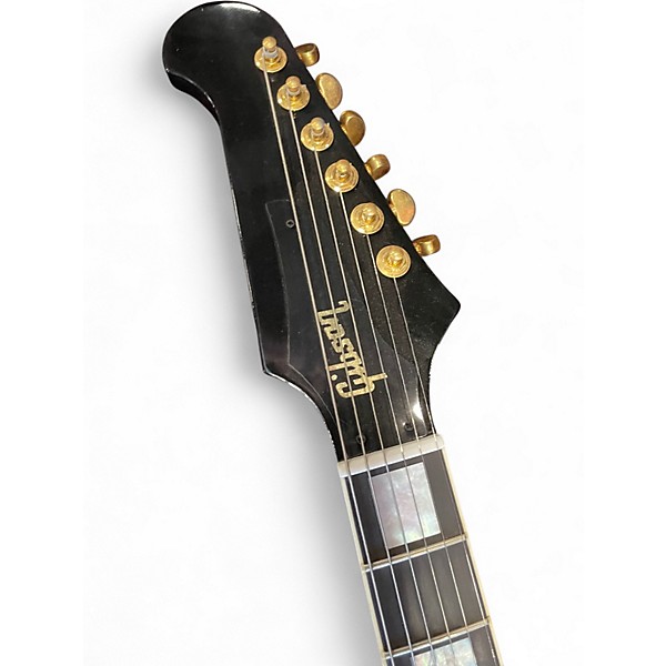 Used Gibson Firebird Custom Black Solid Body Electric Guitar