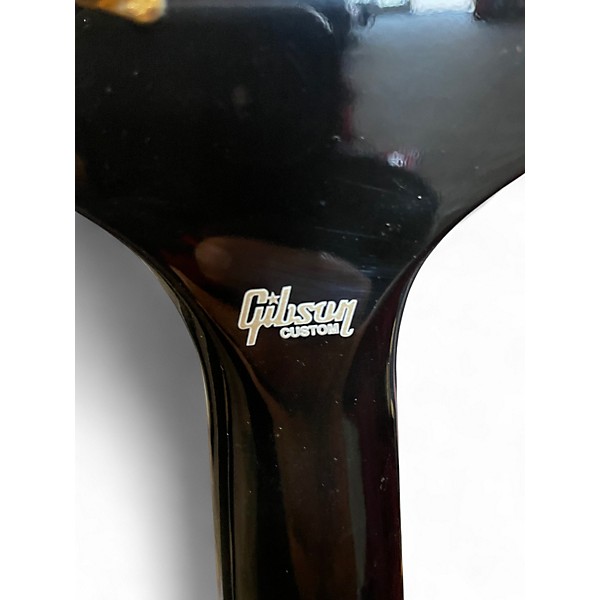 Used Gibson Firebird Custom Black Solid Body Electric Guitar