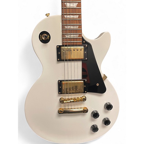 Used Epiphone Les Paul Studio Alpine White Solid Body Electric Guitar