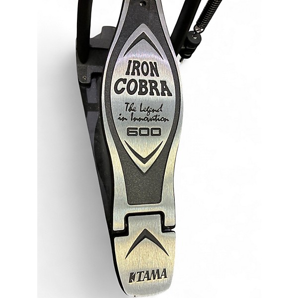 Used TAMA IRON COBRA 600 SINGLE KICK PEDAL Single Bass Drum Pedal
