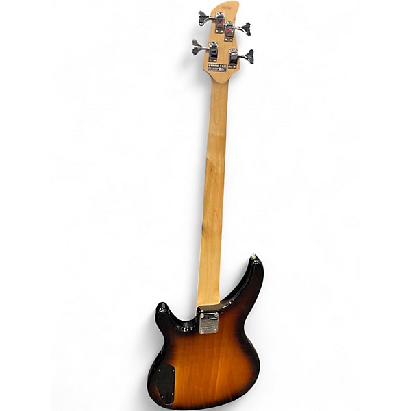 Used Yamaha TRBX174EW Tobacco Sunburst Electric Bass Guitar