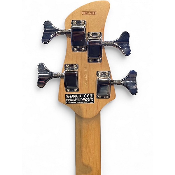 Used Yamaha TRBX174EW Tobacco Sunburst Electric Bass Guitar