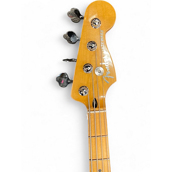 Used Fender Player Plus Active Jazz Bass Cherry Sunburst Electric Bass Guitar
