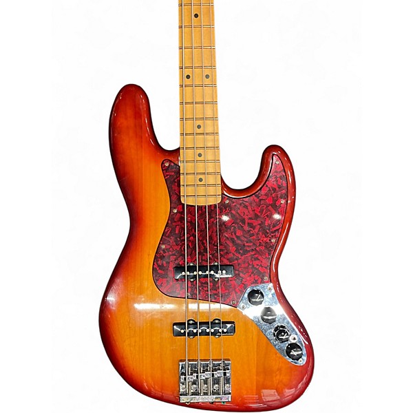 Used Fender Player Plus Active Jazz Bass Cherry Sunburst Electric Bass Guitar
