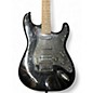 Used 2020 Squier stratocaster black sparkle Solid Body Electric Guitar