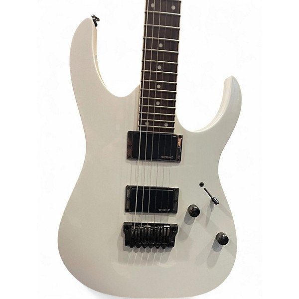 Used Ibanez RG321MH Alpine White Solid Body Electric Guitar