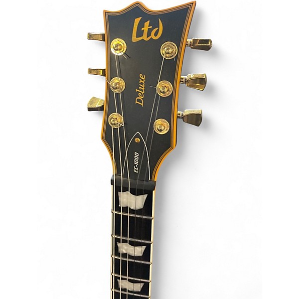 Used ESP LTD EC1000 Black Solid Body Electric Guitar