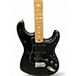 Vintage 1970s Fender Stratocaster Black Solid Body Electric Guitar