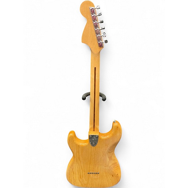 Vintage 1970s Fender Stratocaster Natural Solid Body Electric Guitar