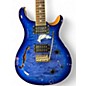 Used PRS SE Custom 22 Semi-Hollowbody Faded Blue Hollow Body Electric Guitar