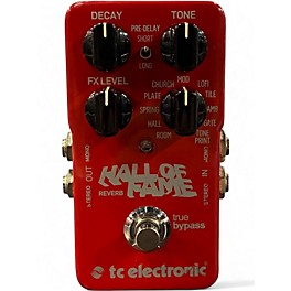 Used TC Electronic Hall Of Fame Reverb Effect Pedal