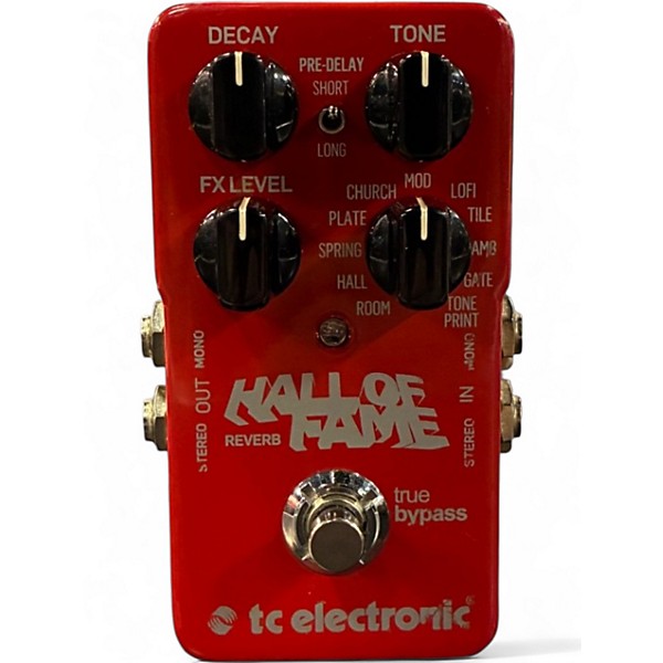 Used TC Electronic Hall Of Fame Reverb Effect Pedal