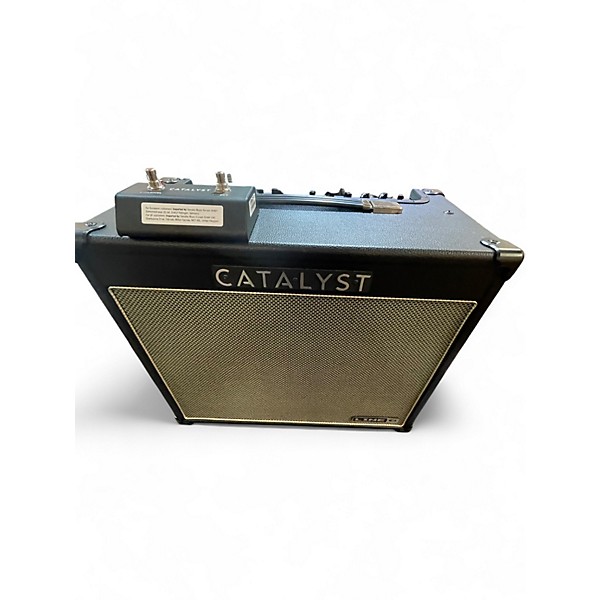 Used Line 6 Catalyst w LFS2 effects switch Guitar Combo Amp