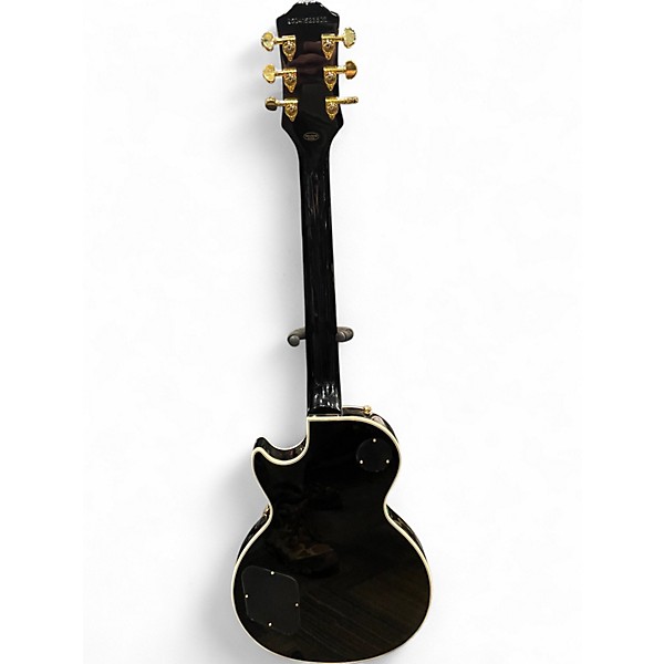Used Epiphone LES PAUL CUSTOM Ebony Solid Body Electric Guitar