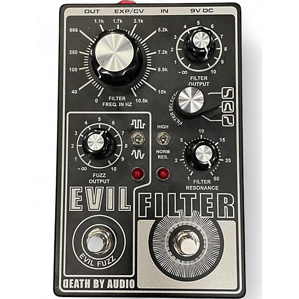 Used Death By Audio EVIL FILTER Effect Pedal
