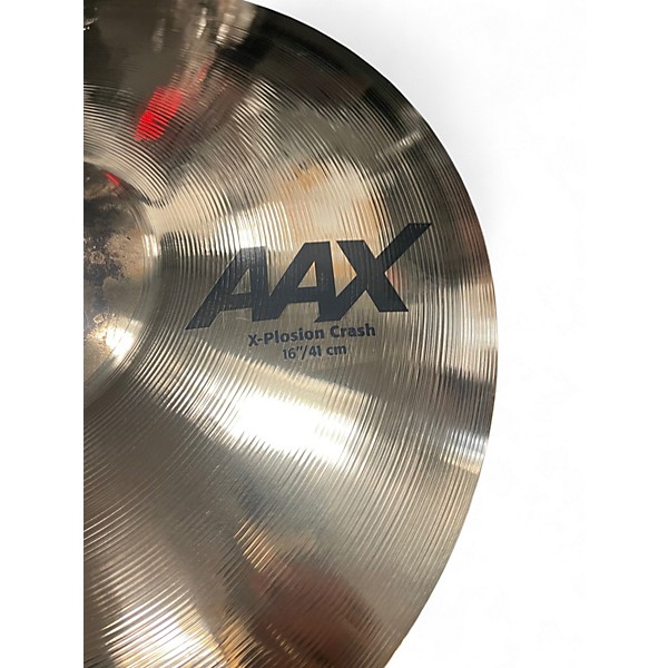 Used SABIAN 16in AAX X-PLOSION CRASH Cymbal