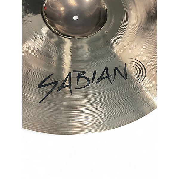 Used SABIAN 21in AAX XPLOSIAN RIDE Cymbal