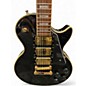 Used Epiphone Les Paul Black Beauty 3 Black and Gold Solid Body Electric Guitar