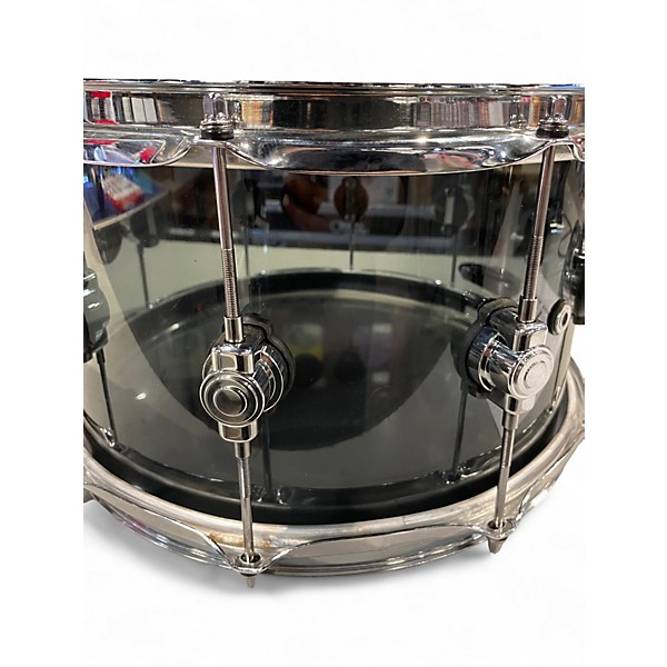 Used DW 14X6.5 Design Series Acrylic Snare Black Drum
