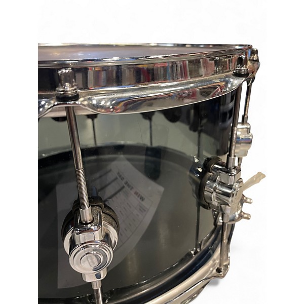 Used DW 14X6.5 Design Series Acrylic Snare Black Drum