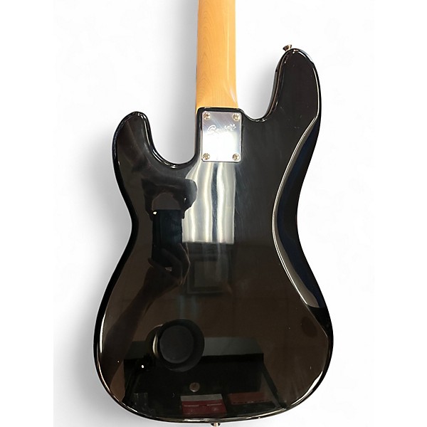 Used Squier Affinity Precision Bass Black Electric Bass Guitar
