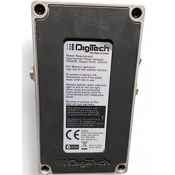 Used DigiTech Grunge Distortion Effect Pedal