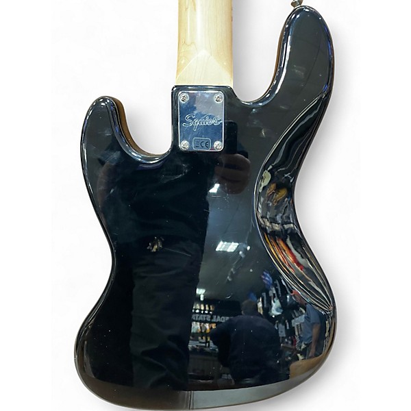 Used Squier Affinity Jazz Bass V 5 String Black Electric Bass Guitar