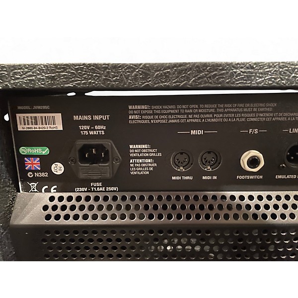 Used Marshall JVM205C 50W 2x12 Tube Guitar Combo Amp