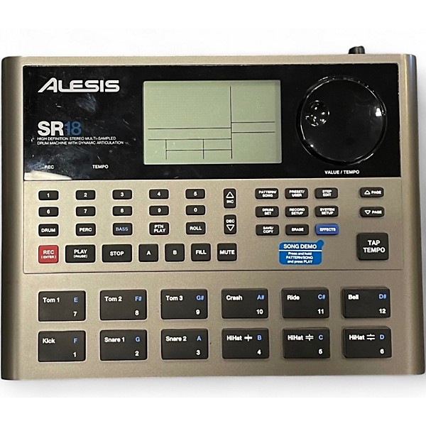 Used Alesis SR18 Drum Machine