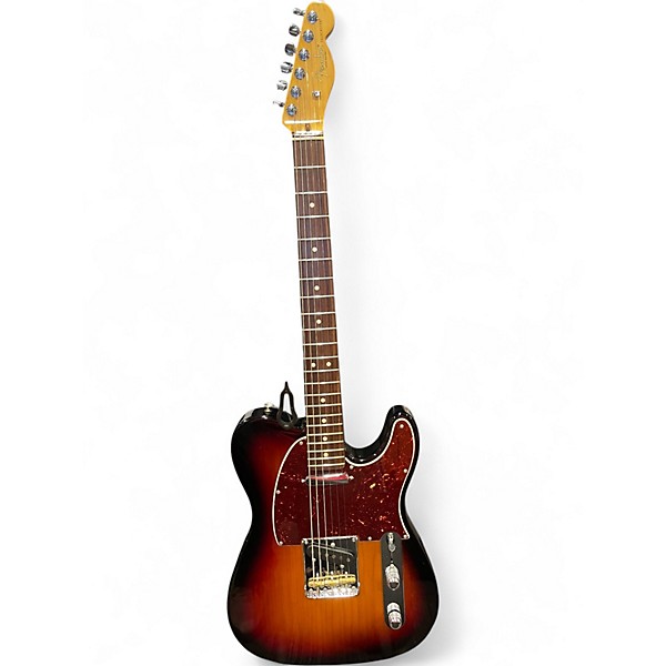 Used 2020 Fender American Professional II Telecaster 3 Color Sunburst Solid Body Electric Guitar