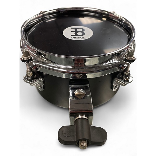 Used MEINL 6in Drummer Snare Timbale Black Drum
