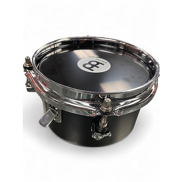 Used MEINL 6in Drummer Snare Timbale Black Drum