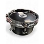 Used MEINL 6in Drummer Snare Timbale Black Drum