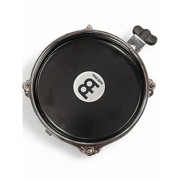 Used MEINL 6in Drummer Snare Timbale Black Drum