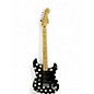 Used Fender Artist Series Buddy Guy Polka Dot Stratocaster Black With White Polka Dots Solid Body Electric Guitar thumbnail