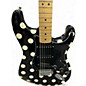 Used Fender Artist Series Buddy Guy Polka Dot Stratocaster Black With White Polka Dots Solid Body Electric Guitar