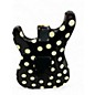 Used Fender Artist Series Buddy Guy Polka Dot Stratocaster Black With White Polka Dots Solid Body Electric Guitar